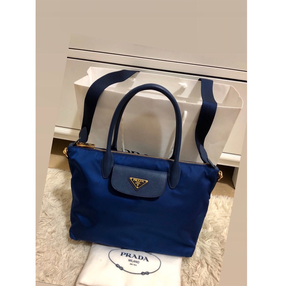 COPY - Prada Saffiano/Nylon Two way Bag